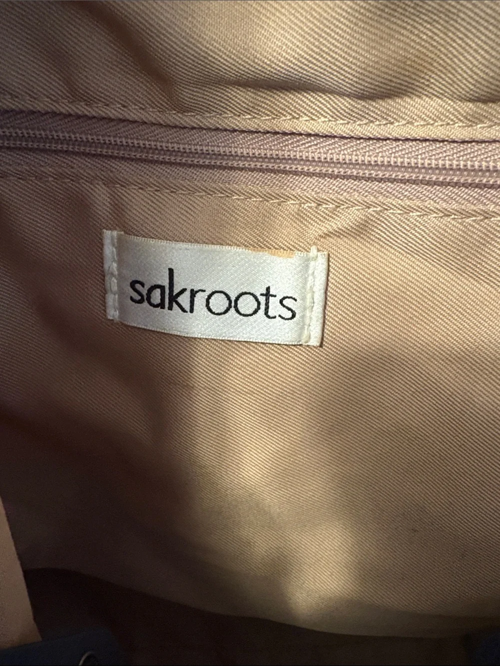 Sakroots Cream Crochet Shoulder Bag with Multicolor Floral Print